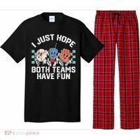 I Just Hope Both Teams Have Fun Baseball Pajama Set thumb 0