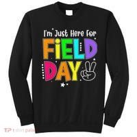 Im Just Here For Field Day Teacher Sweatshirt thumb 0