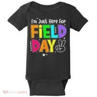 Im Just Here For Field Day Teacher Baby Bodysuit thumb 0