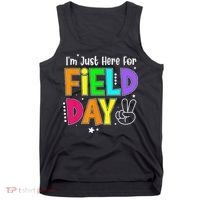 Im Just Here For Field Day Teacher Tank Top thumb 0