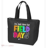 Im Just Here For Field Day Teacher Tote Bag thumb 3