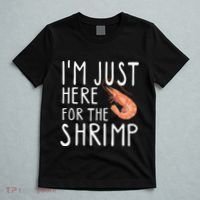 I'm Just Here For The Shrimp Crawfish Crab Seafood Lover T-Shirt thumb 5