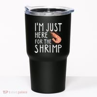 I'm Just Here For The Shrimp Crawfish Crab Seafood Lover Tumbler thumb 0