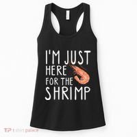 I'm Just Here For The Shrimp Crawfish Crab Seafood Lover Women's Tank Top thumb 0
