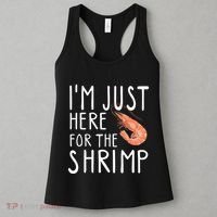 I'm Just Here For The Shrimp Crawfish Crab Seafood Lover Women's Tank Top thumb 3