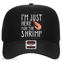 I'm Just Here For The Shrimp Crawfish Crab Seafood Lover Hat thumb 0