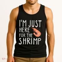 I'm Just Here For The Shrimp Crawfish Crab Seafood Lover Tank Top thumb 3