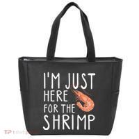I'm Just Here For The Shrimp Crawfish Crab Seafood Lover Tote Bag thumb 0