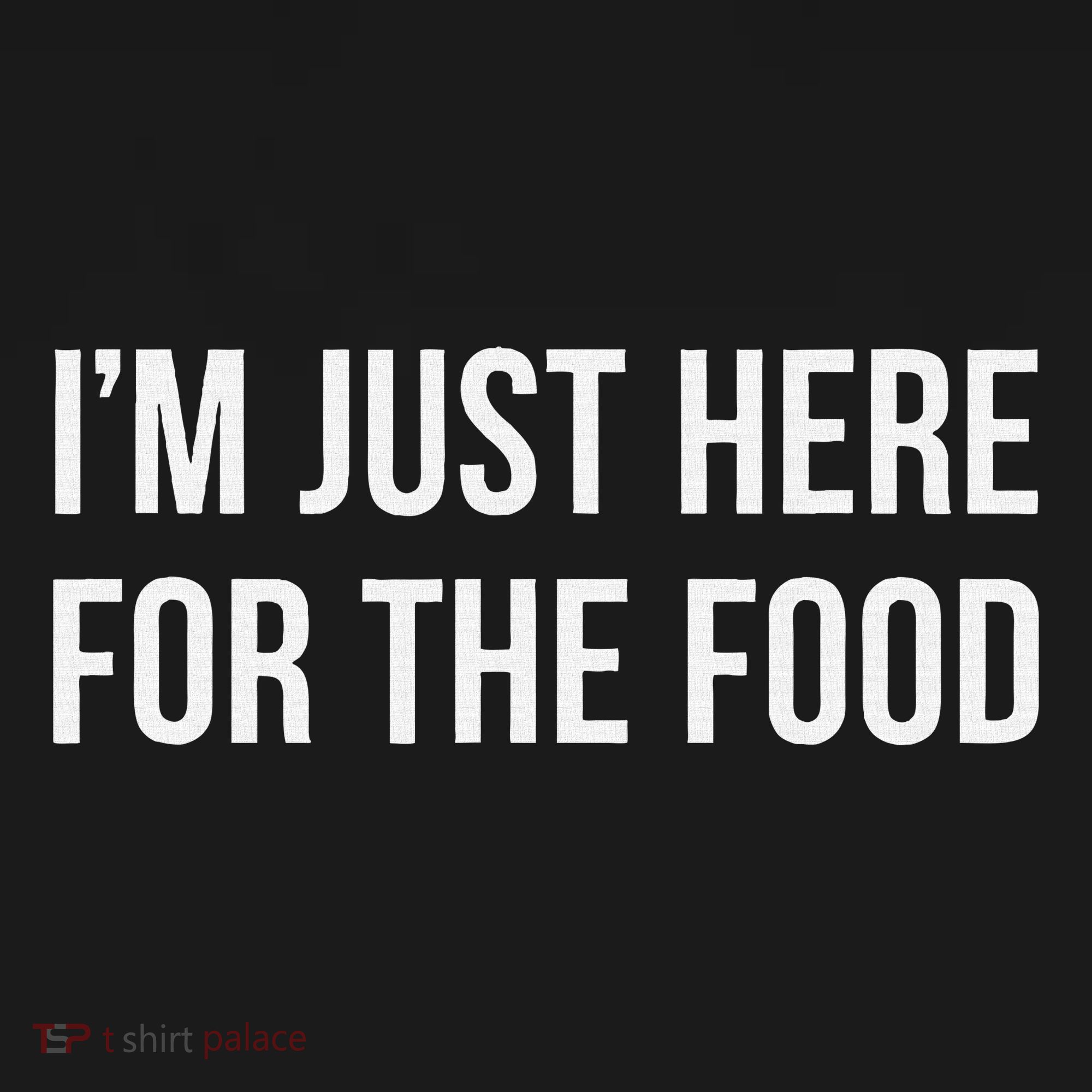 IM Just Here For The Food Kids Hoodie