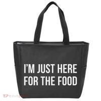 IM Just Here For The Food Tote Bag thumb 0