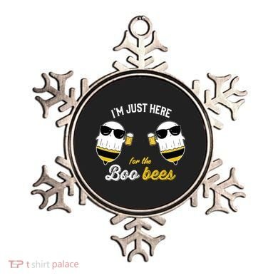 I'm Just Here For The Boo Bees Halloween Ghost Gift Ornament