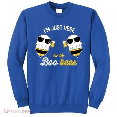 I'm Just Here For The Boo Bees Halloween Ghost Gift Sweatshirt