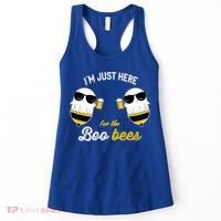 I'm Just Here For The Boo Bees Halloween Ghost Gift Women's Tank Top thumb 0