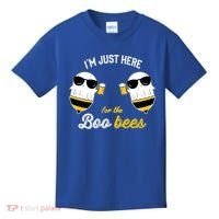 I'm Just Here For The Boo Bees Halloween Ghost Gift Kids T-Shirt thumb 0