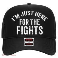 I'm Just Here For The Fights Funny Hockey Cute Gift Hat thumb 0