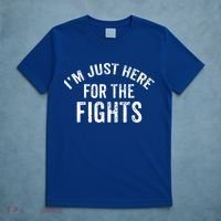 I'm Just Here For The Fights Funny Hockey Cute Gift T-Shirt thumb 5