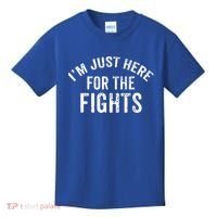 I'm Just Here For The Fights Funny Hockey Cute Gift Kids T-Shirt thumb 0