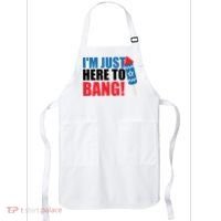 Im Just Here To Bang Firework 4th Of July Apron thumb 0