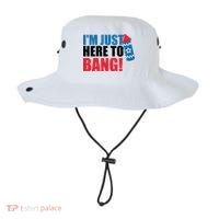 Im Just Here To Bang Firework 4th Of July Bucket Hat thumb 0