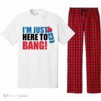 Im Just Here To Bang Firework 4th Of July Pajama Set thumb 0