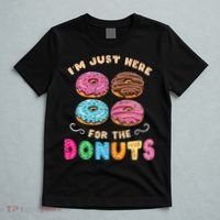 Im Just Here For The Donuts Candy Lover T-Shirt thumb 5