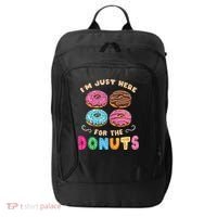 Im Just Here For The Donuts Candy Lover City Backpack thumb 0