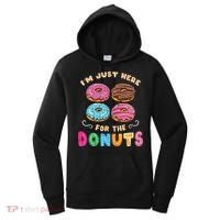 Im Just Here For The Donuts Candy Lover Women's Hoodie thumb 0