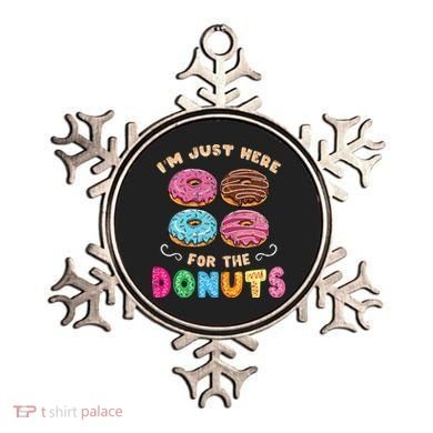 Im Just Here For The Donuts Candy Lover Ornament