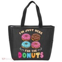 Im Just Here For The Donuts Candy Lover Tote Bag thumb 0