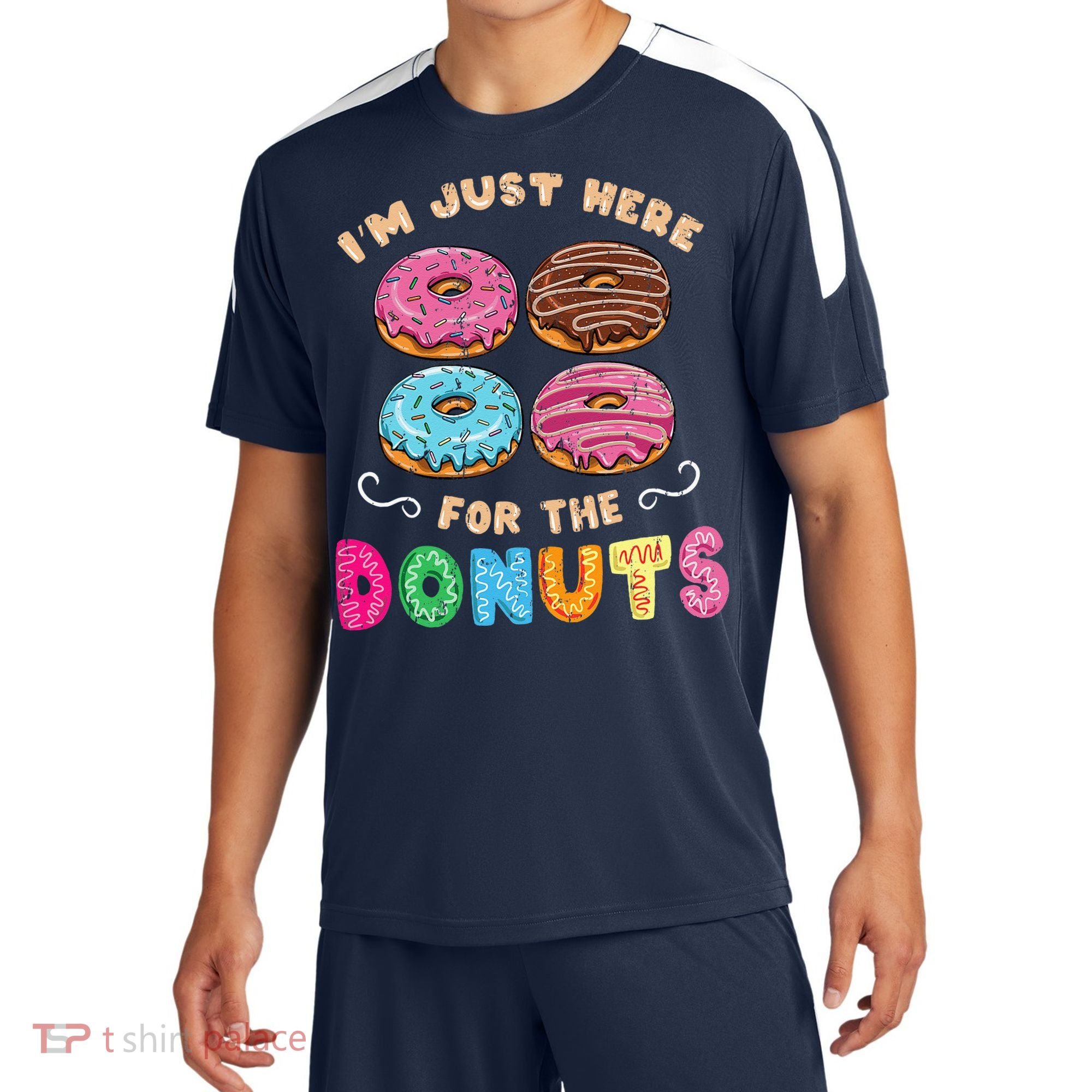 Im Just Here For The Donuts Candy Lover Sport-Tek Competitor United Soccer Jersey