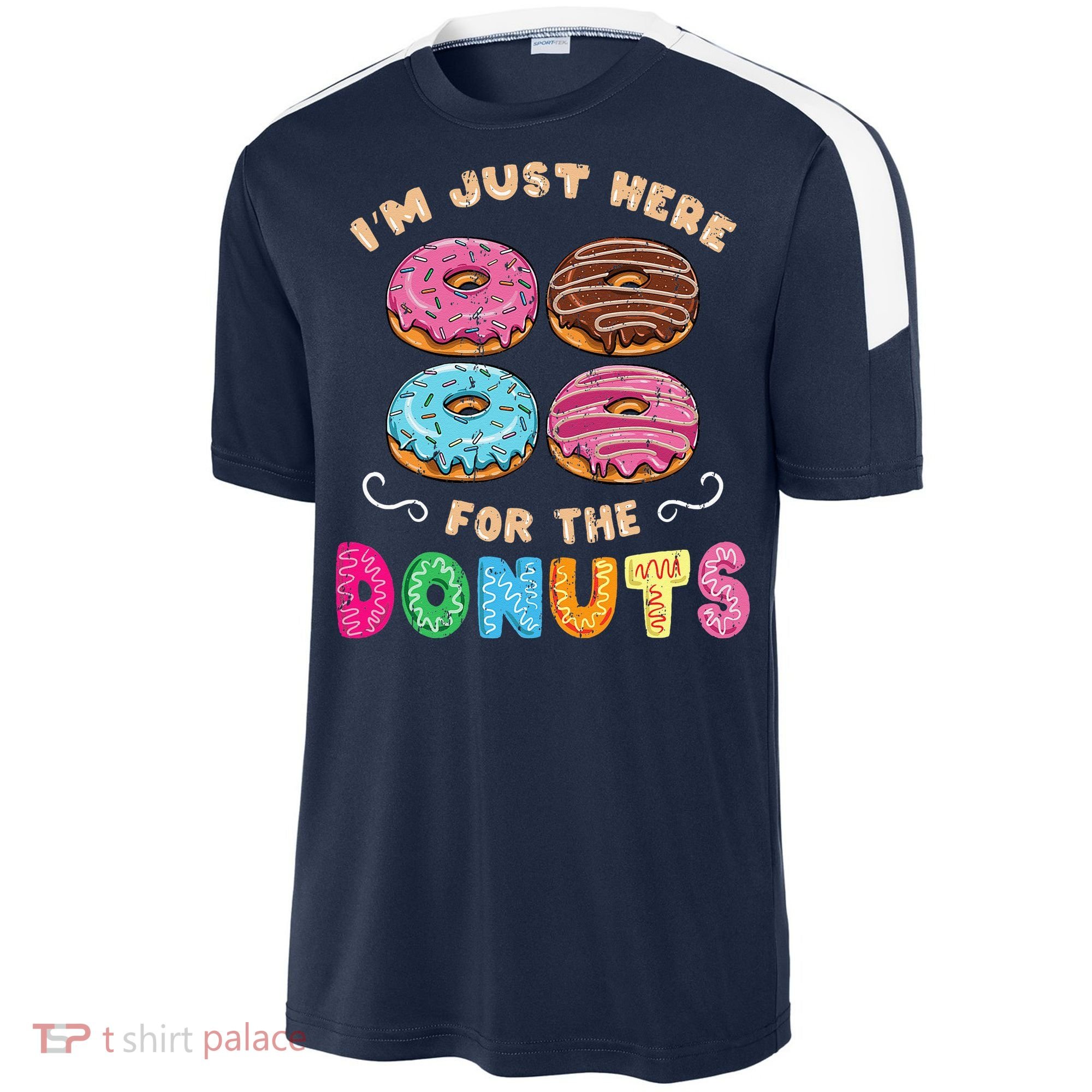 Im Just Here For The Donuts Candy Lover Sport-Tek Competitor United Soccer Jersey