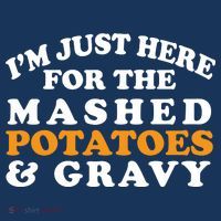 I'm Just Here For The Mashed Potatoes And Gravy Women's Hoodie thumb 2