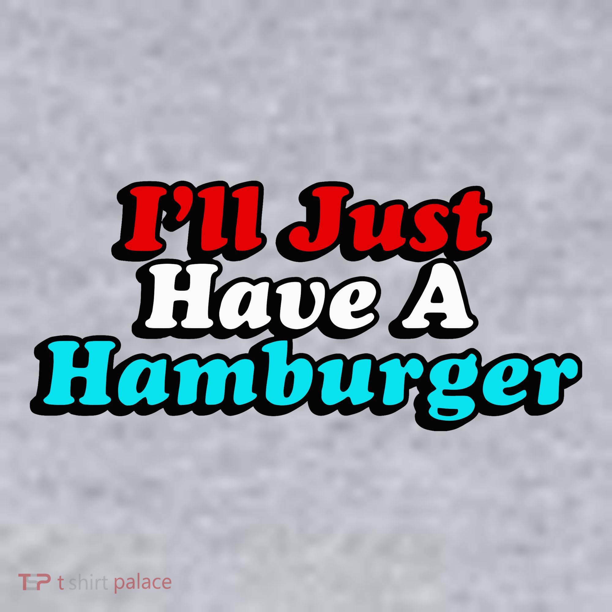 I’Ll Just Have A Hamburger Women's Sweatshirt