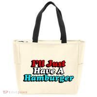 I’Ll Just Have A Hamburger Tote Bag thumb 0