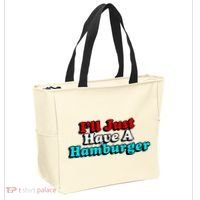 I’Ll Just Have A Hamburger Tote Bag thumb 2