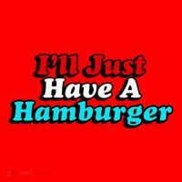 I’Ll Just Have A Hamburger Santa Hat thumb 1