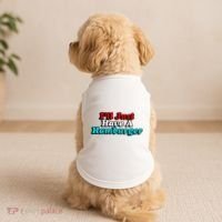 I’Ll Just Have A Hamburger Doggie Tank thumb 2