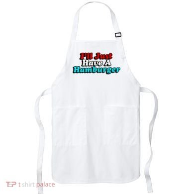 I’Ll Just Have A Hamburger Apron