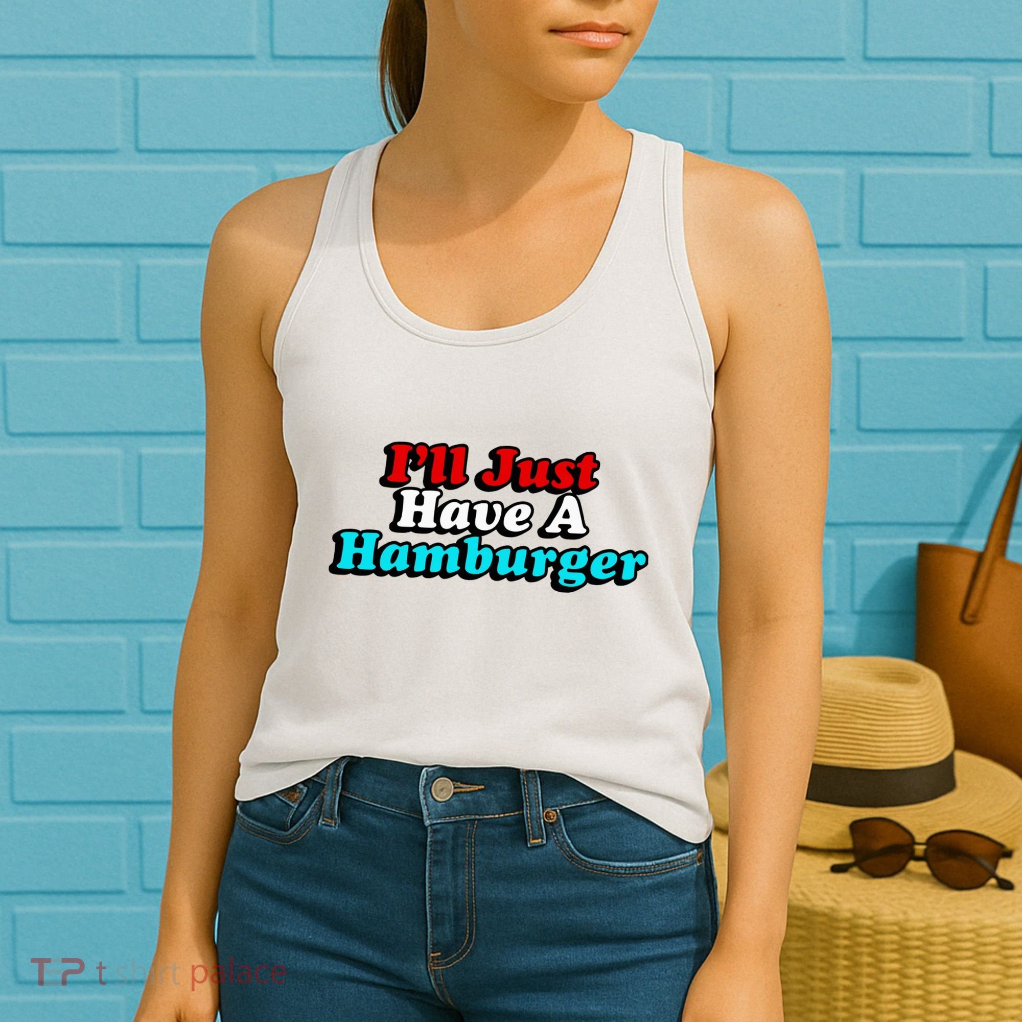 I’Ll Just Have A Hamburger Women's Tank Top