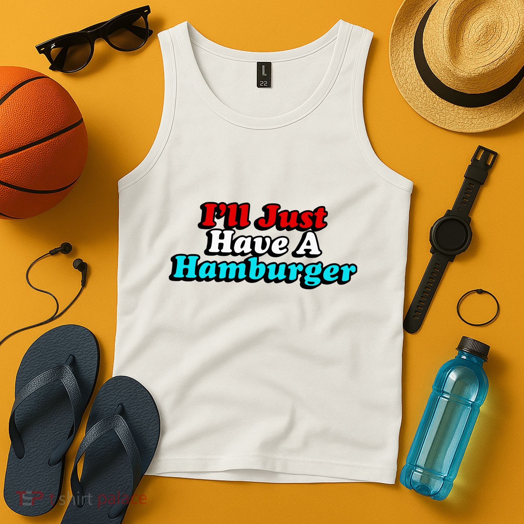 I’Ll Just Have A Hamburger Tank Top
