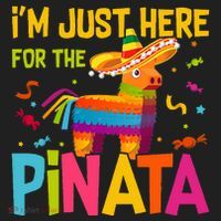 IM Just Here For The Pinata Women's Sweatshirt thumb 2