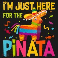 IM Just Here For The Pinata Women's Tank Top thumb 5