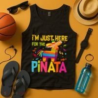 IM Just Here For The Pinata Tank Top thumb 4