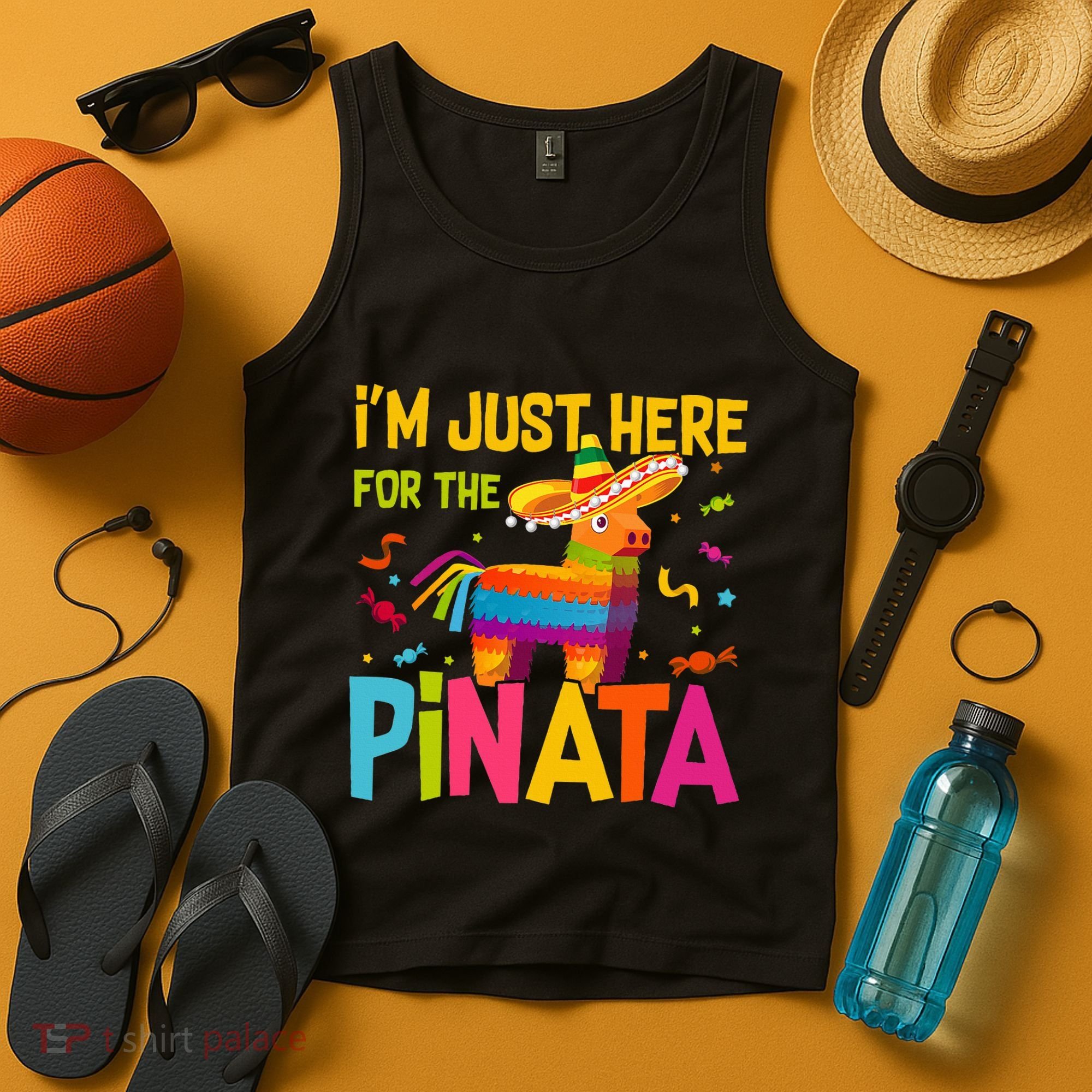 IM Just Here For The Pinata Tank Top