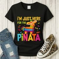 IM Just Here For The Pinata Women's T-Shirt thumb 3