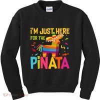 IM Just Here For The Pinata Kids Sweatshirt thumb 0