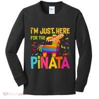 IM Just Here For The Pinata Kids Long Sleeve Shirt thumb 0