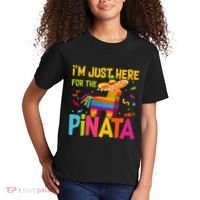 IM Just Here For The Pinata Kids T-Shirt thumb 2