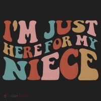 I’M Just Here For My Niece Women's Sweatshirt thumb 2