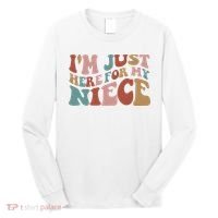 I’M Just Here For My Niece Long Sleeve Shirt thumb 0